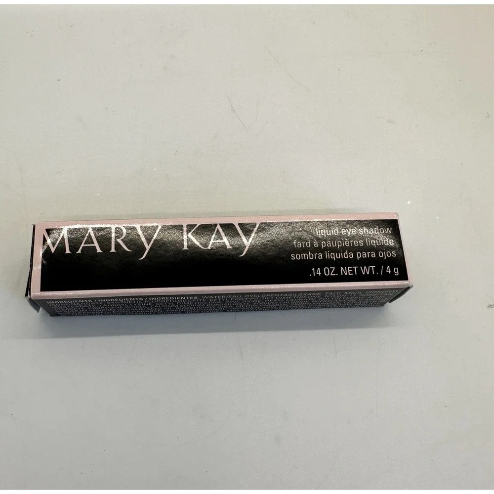 MARY KAY LIQUID EYE SHADOW LIGHT BEAM And Black‎ Eyeliner